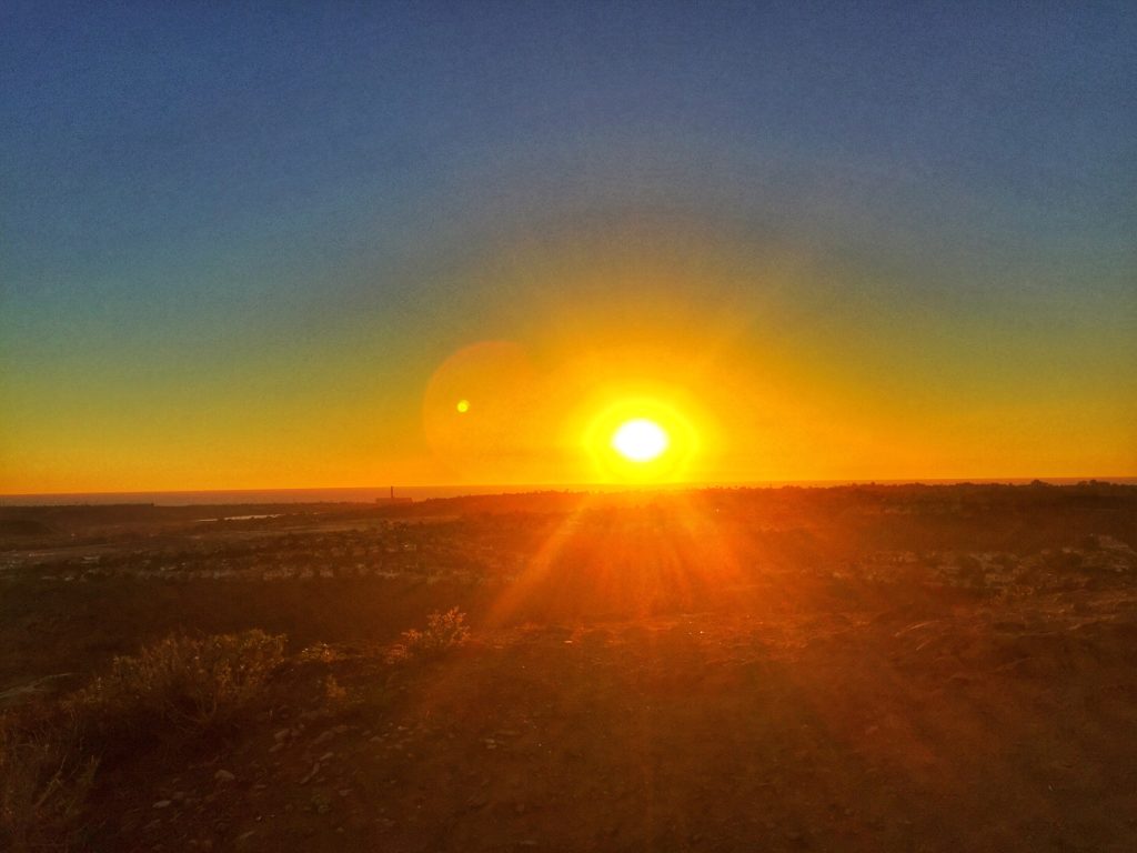 Sunset at Calavera Peak