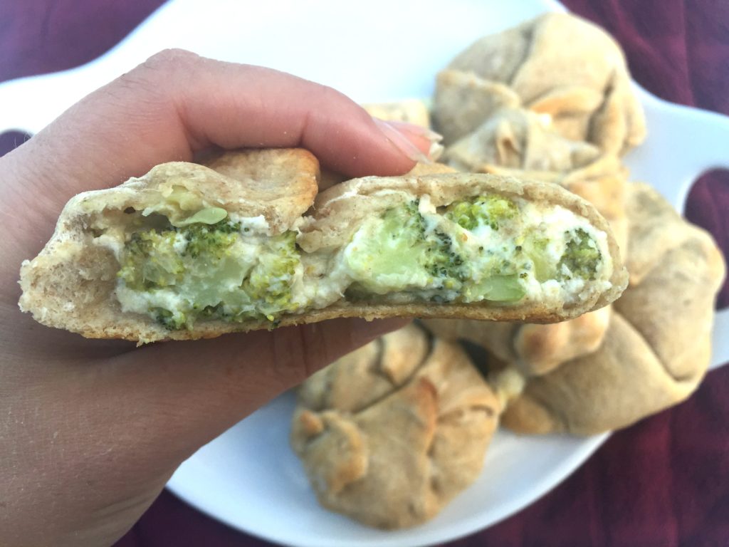 broccoli pizza pockets