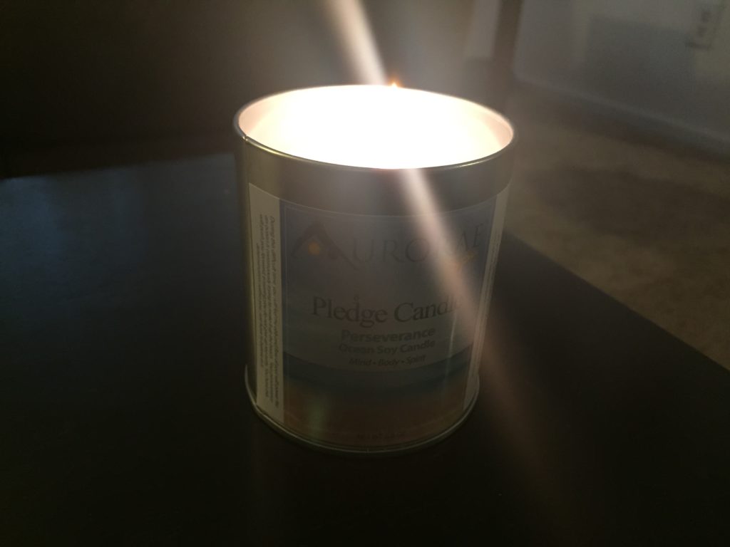 Aurorare Pledge Candle