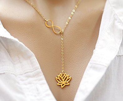 Lotus necklace