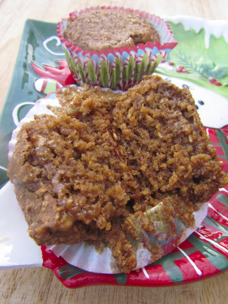 maple cashew banana muffins-1