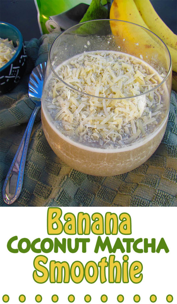 Banana Coconut Matcha Smoothie-2