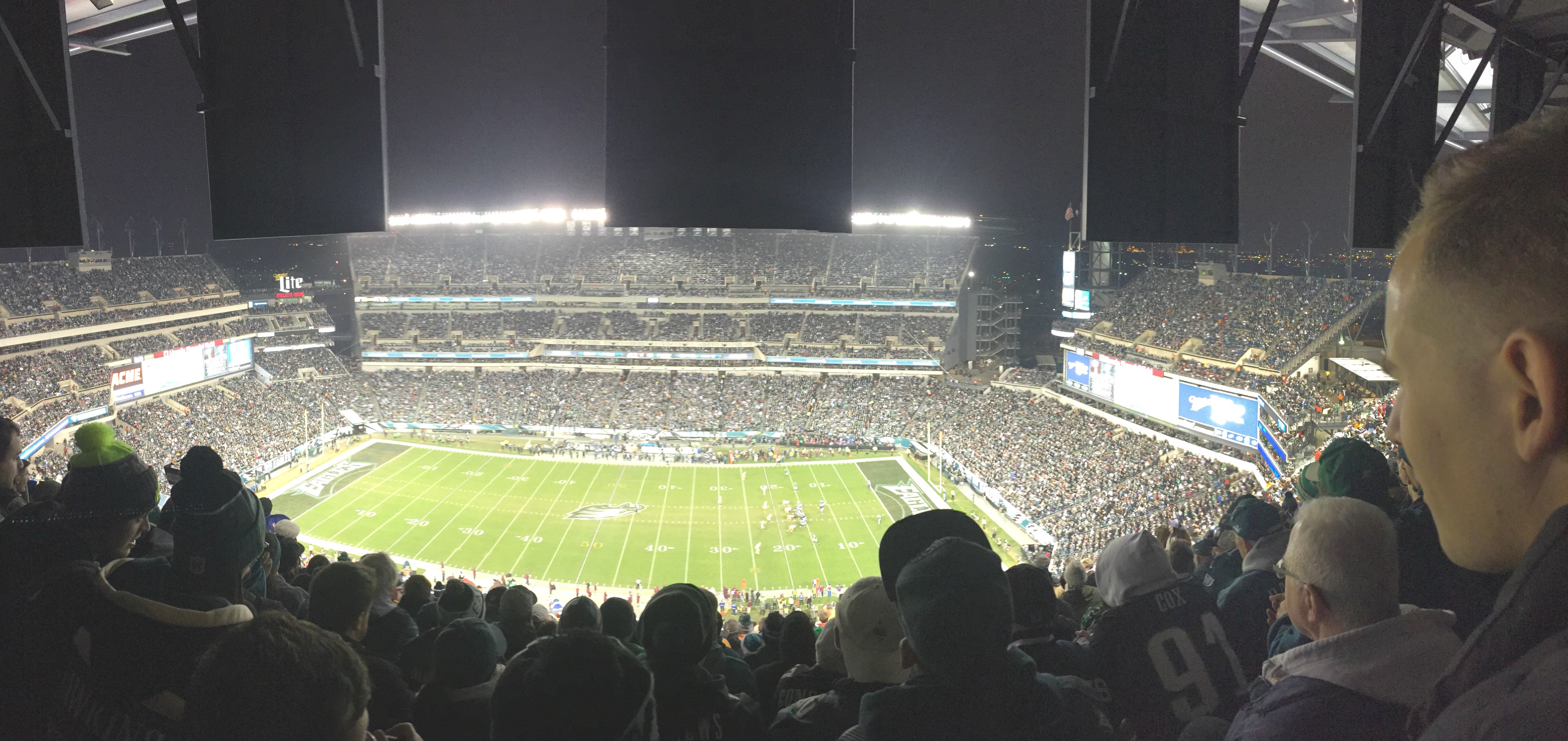 Eagles vs Redskins game