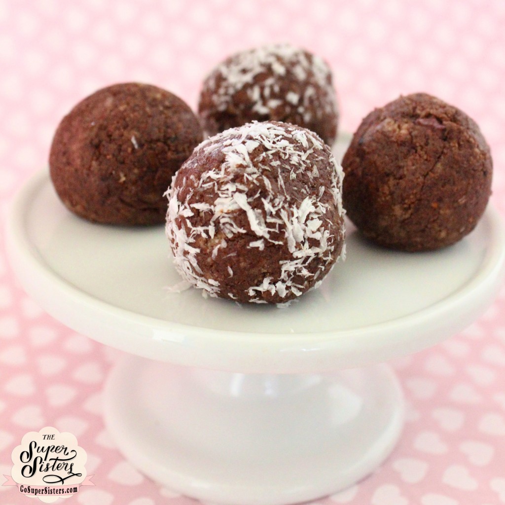 Super Sisters-healthy chocolate truffles