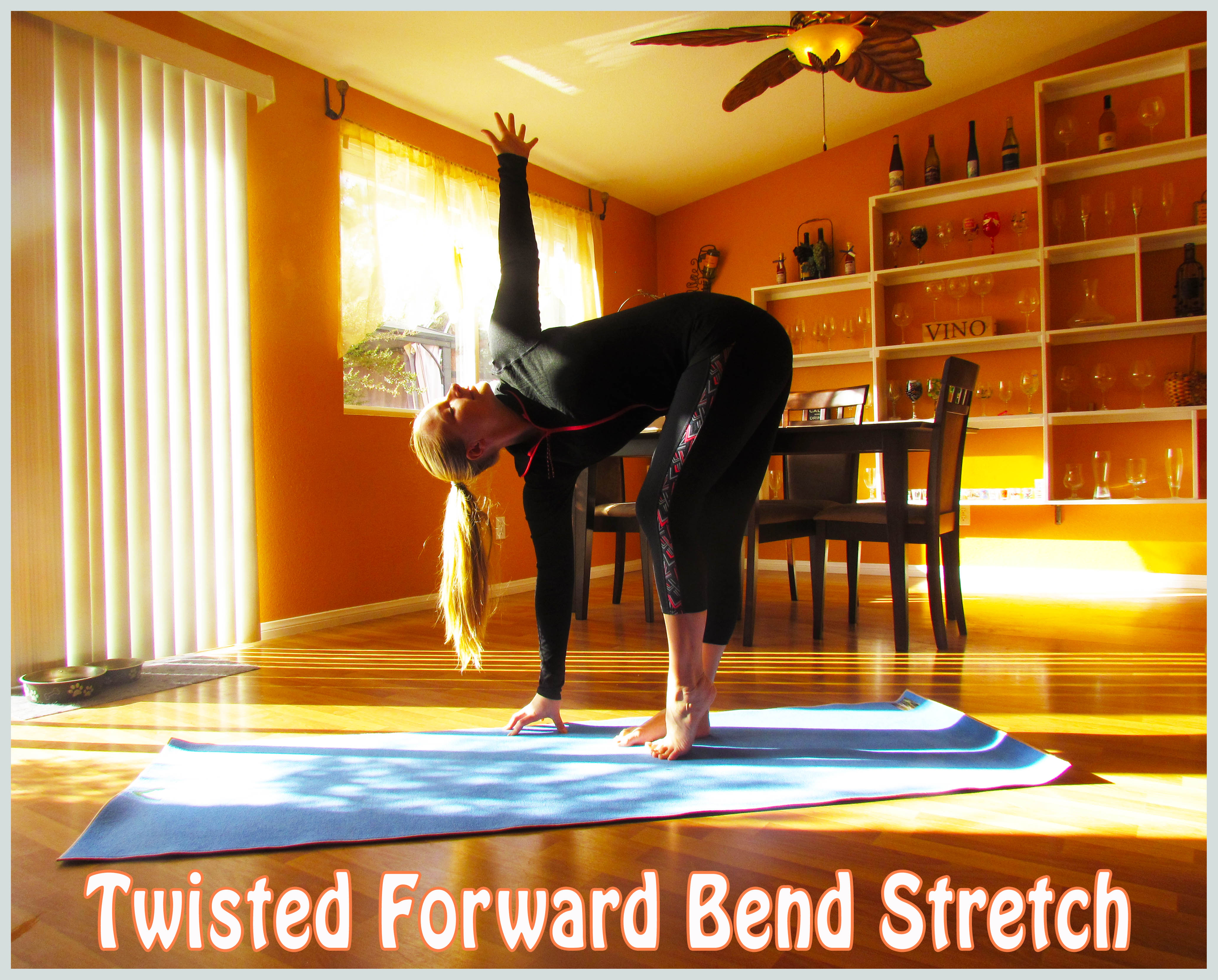 Twisted Forward Bend
