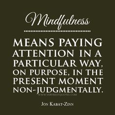 mindfulness