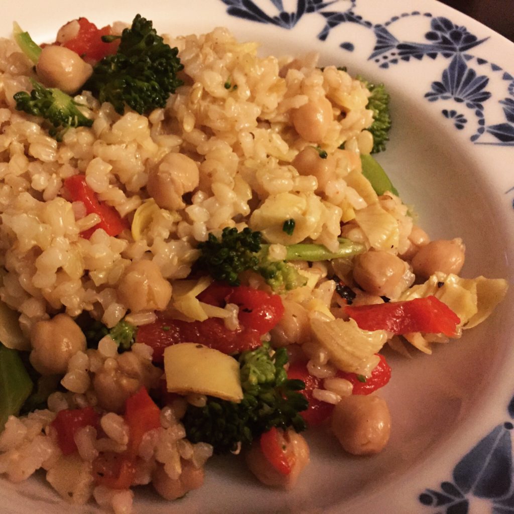 rice & veggies