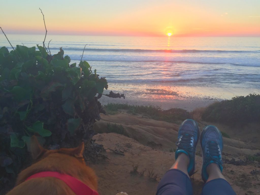 Carlsbad sunset-Feb 16-2