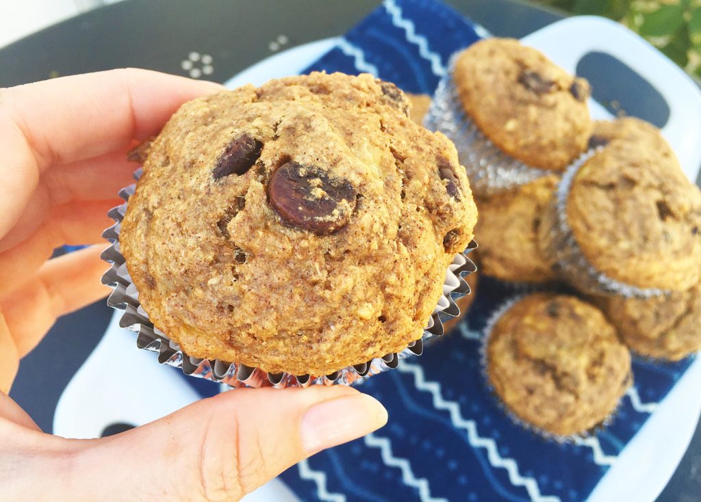 banana bread muffins-3