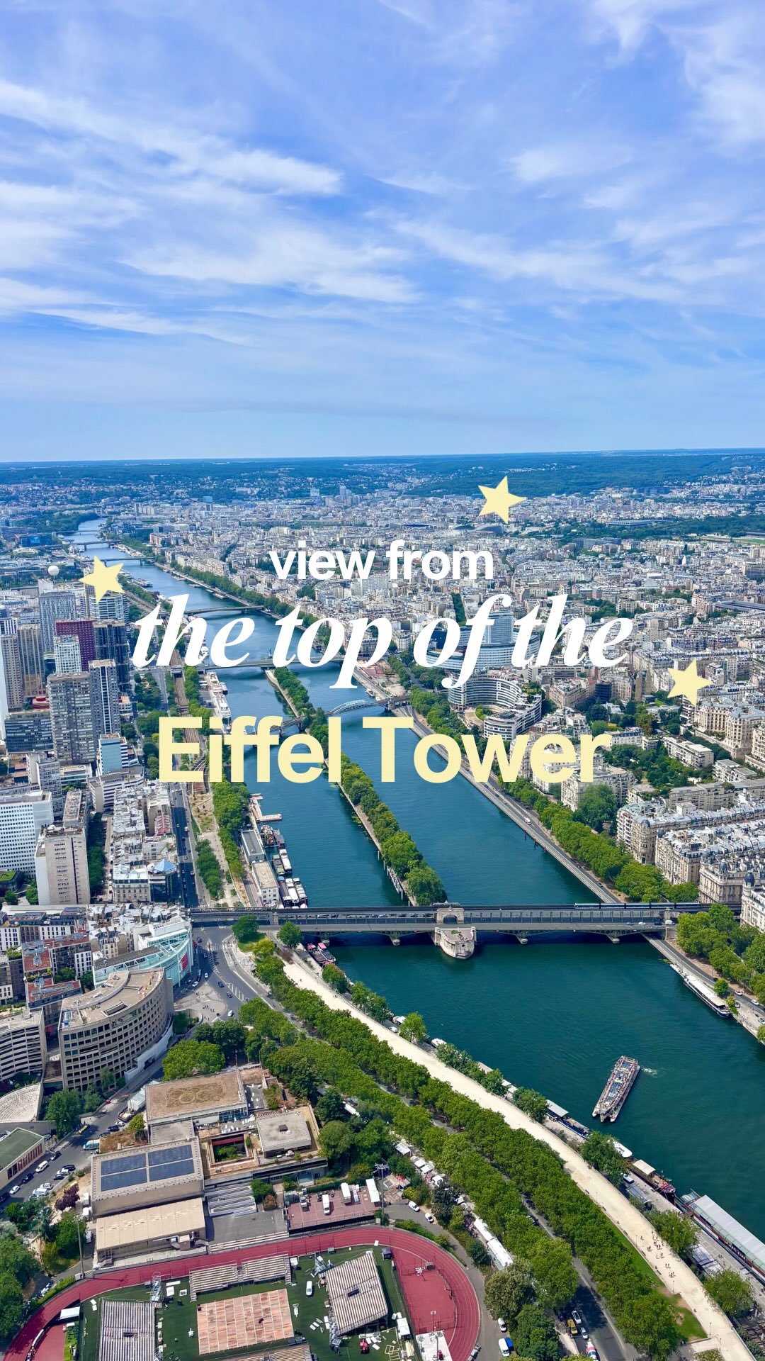 I’d go up to the top of the Eiffel Tower to soak up stunning panoramic views of Paris again in a heartbeat!

#wanderlust #paris #travelgram #exploretheglobe #familytravel