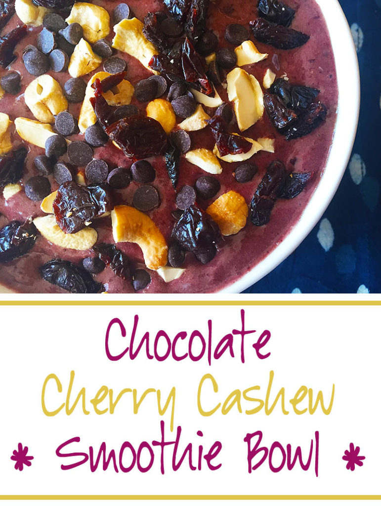 Cherry Cashew Smoothie