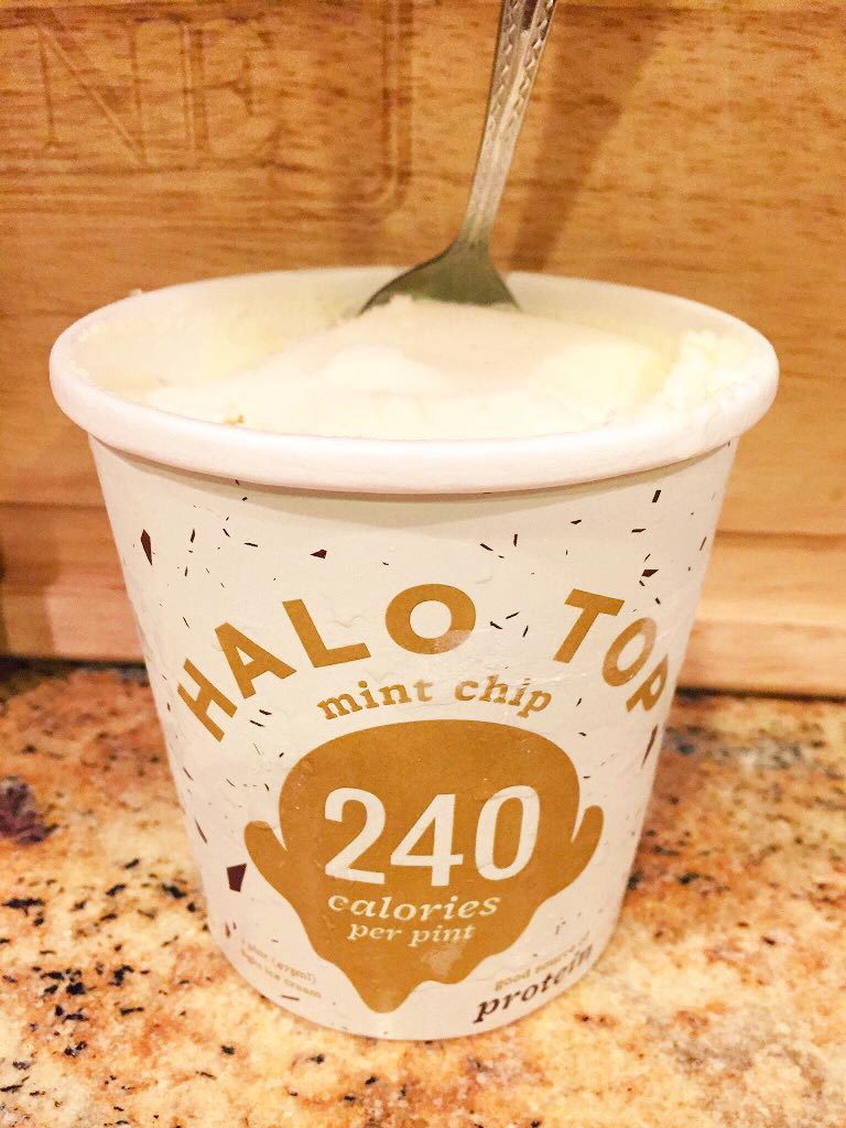 A go-to treat of mine: Halo Top protein ice cream. Tastes awesome & has 240 calories + 24 grams of protein in a whole pint! 