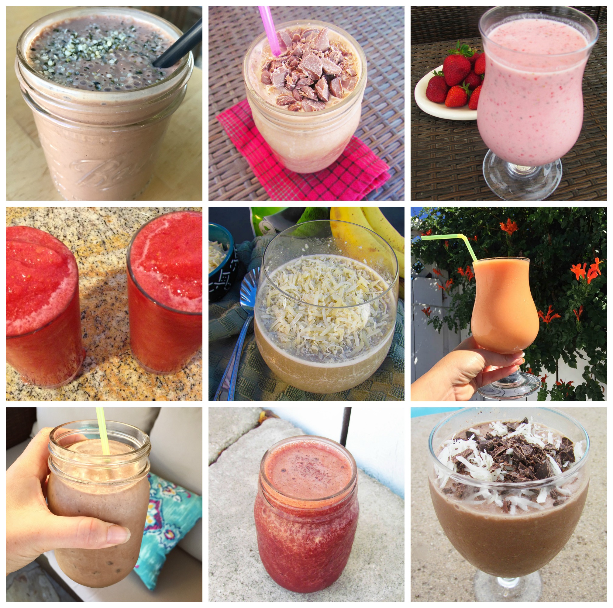 Smoothie Collage