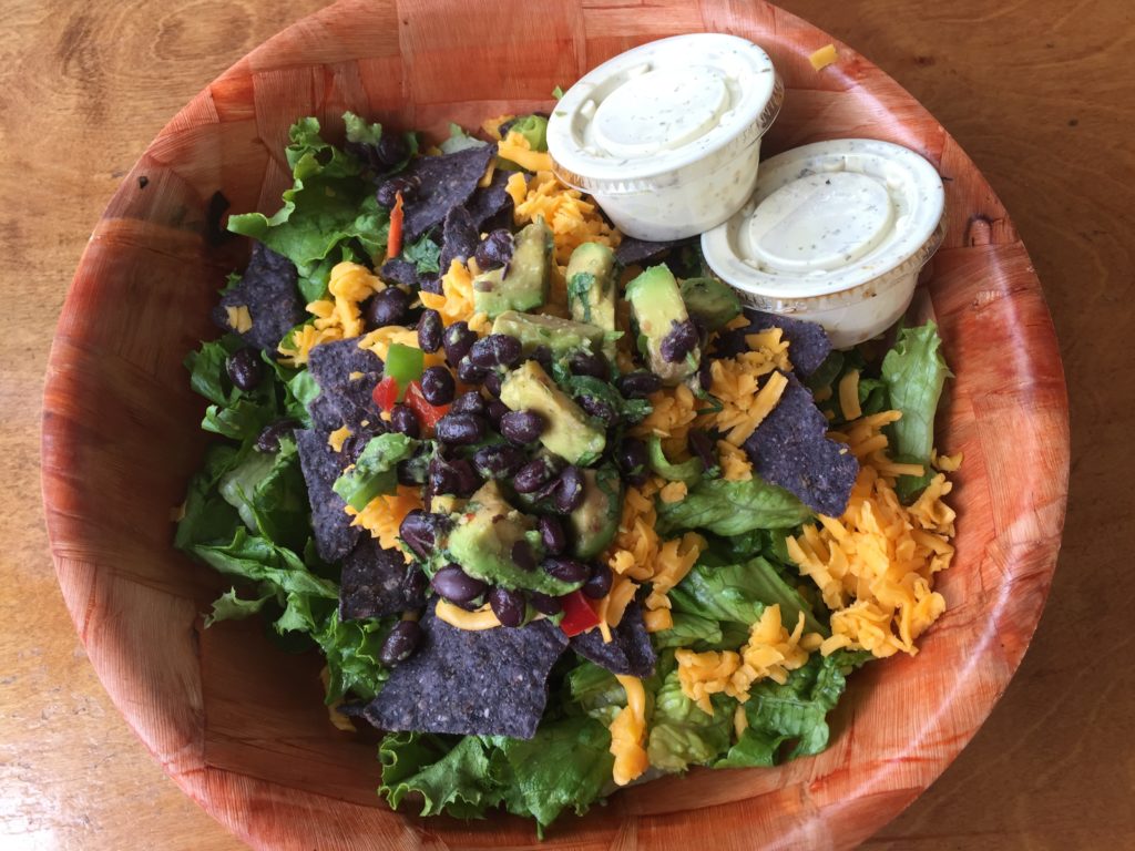 A Lotus Cafe Mexican salad