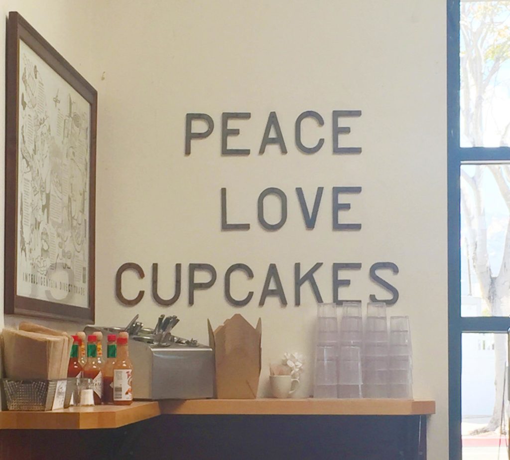 Peace Love Cupcakes