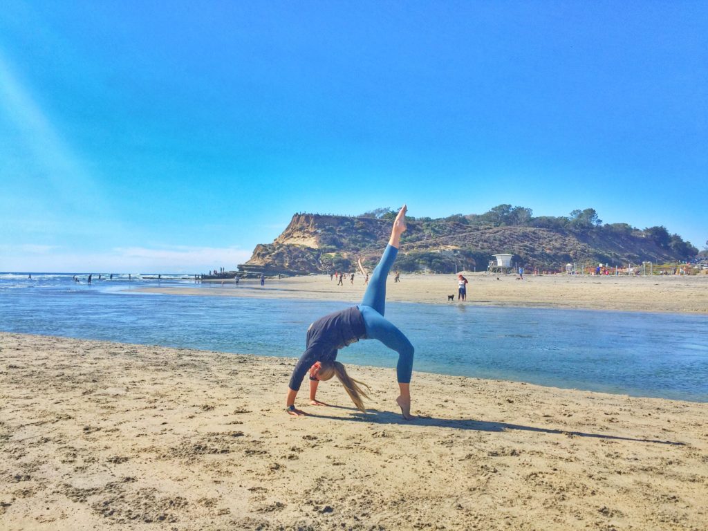 Dog Beach May 16-Wheel Pose