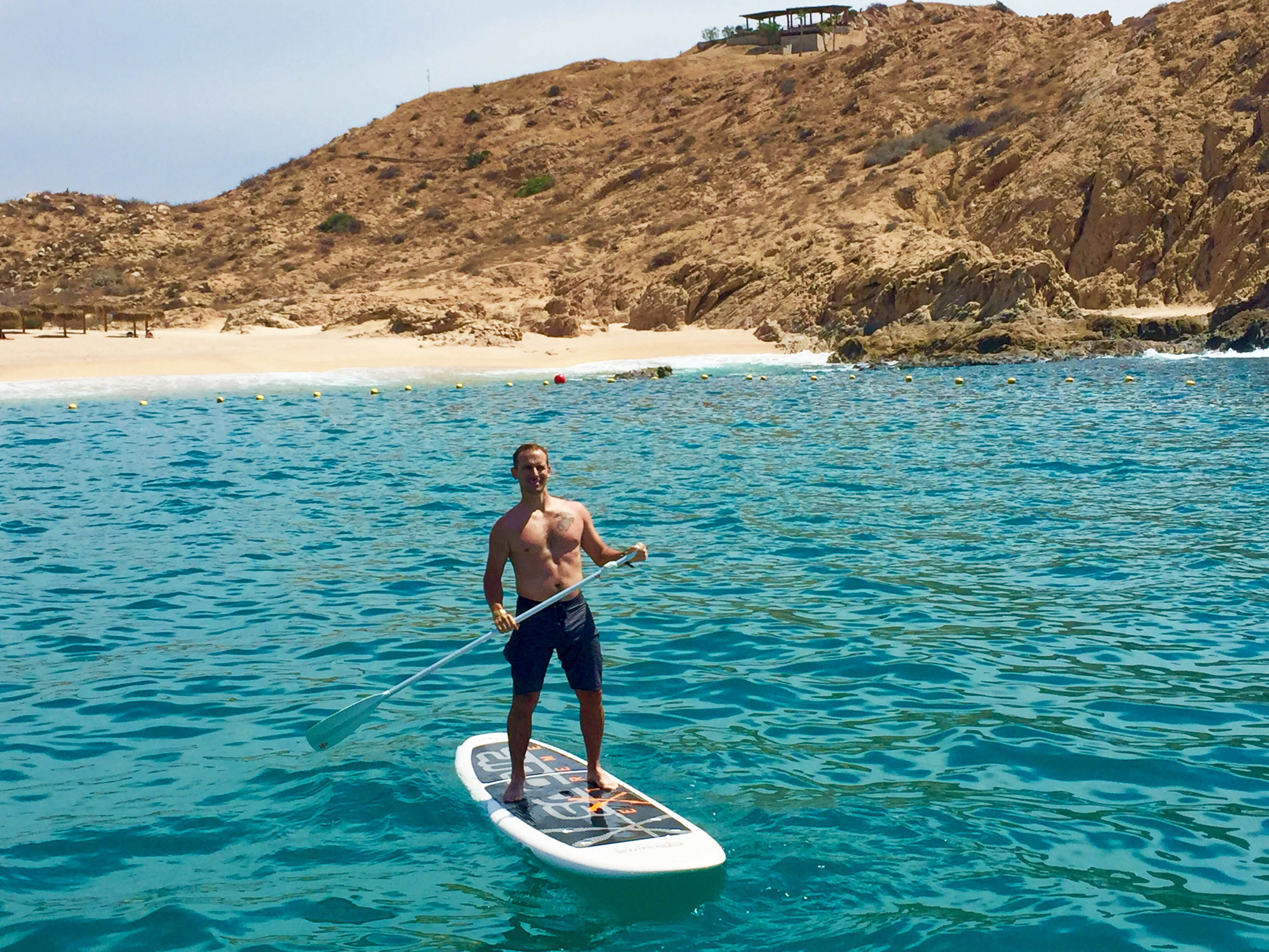 Adam SUP in Cabo