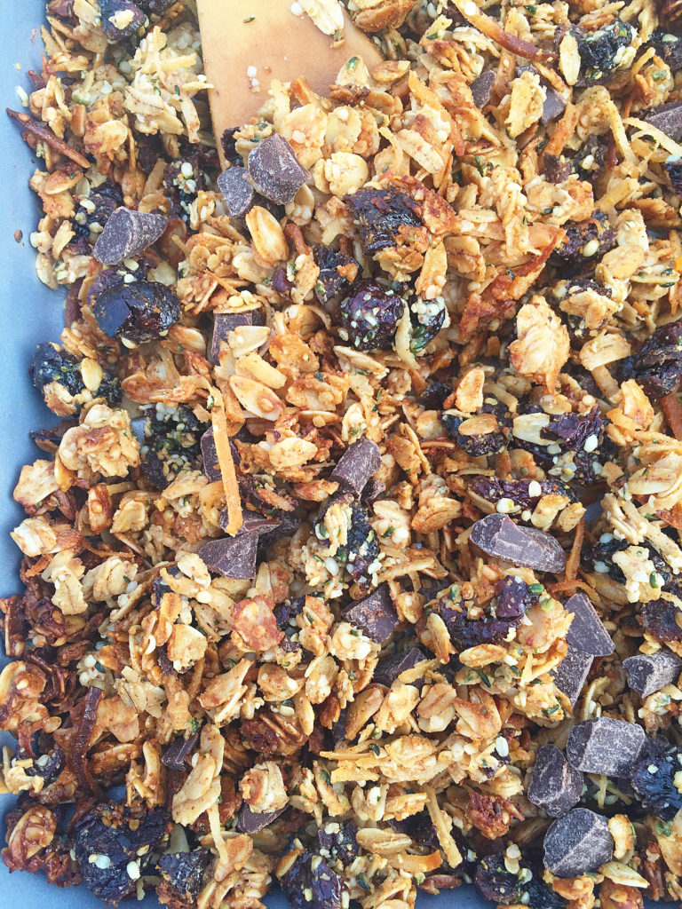 cherry coconut granola-4