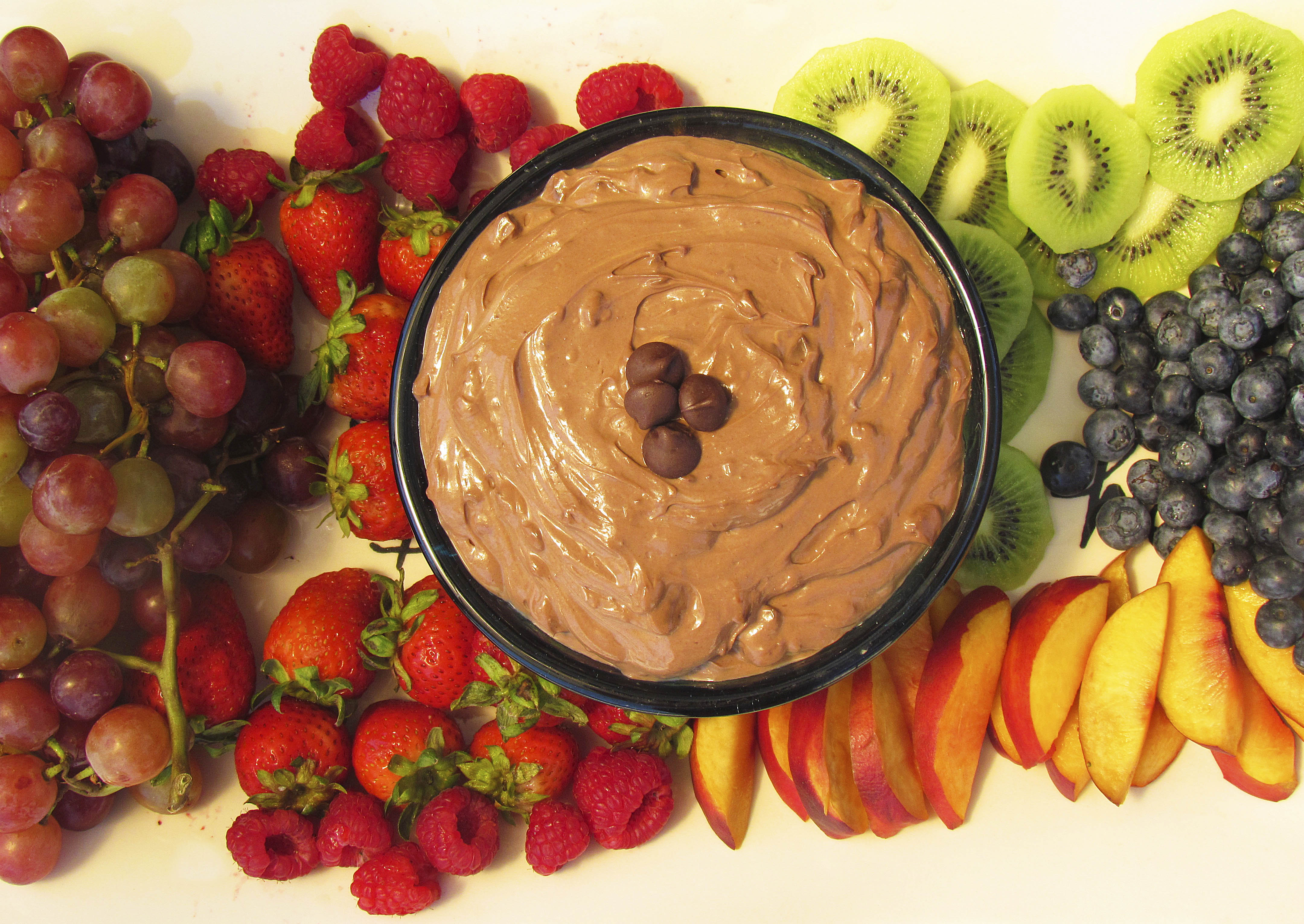 chocolate fruit dip-3