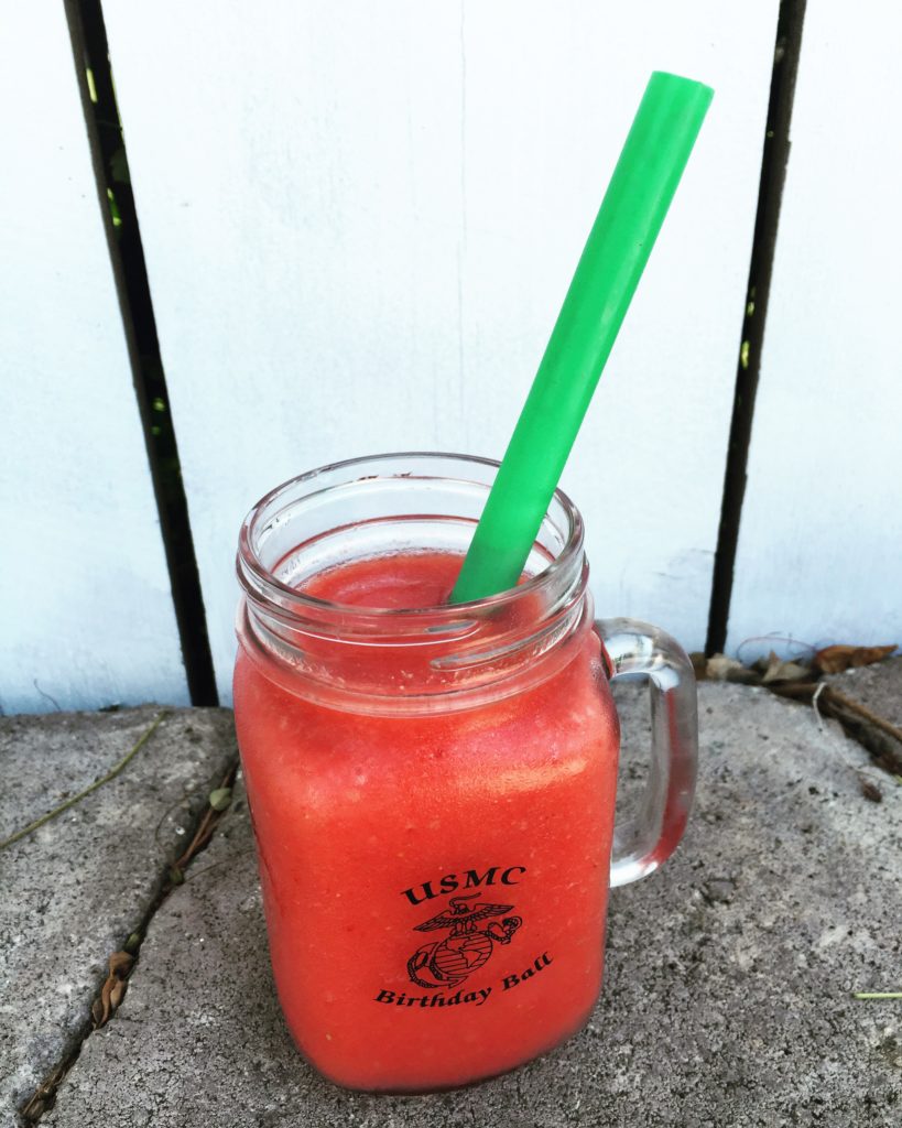 strawberry watermelon smoothie