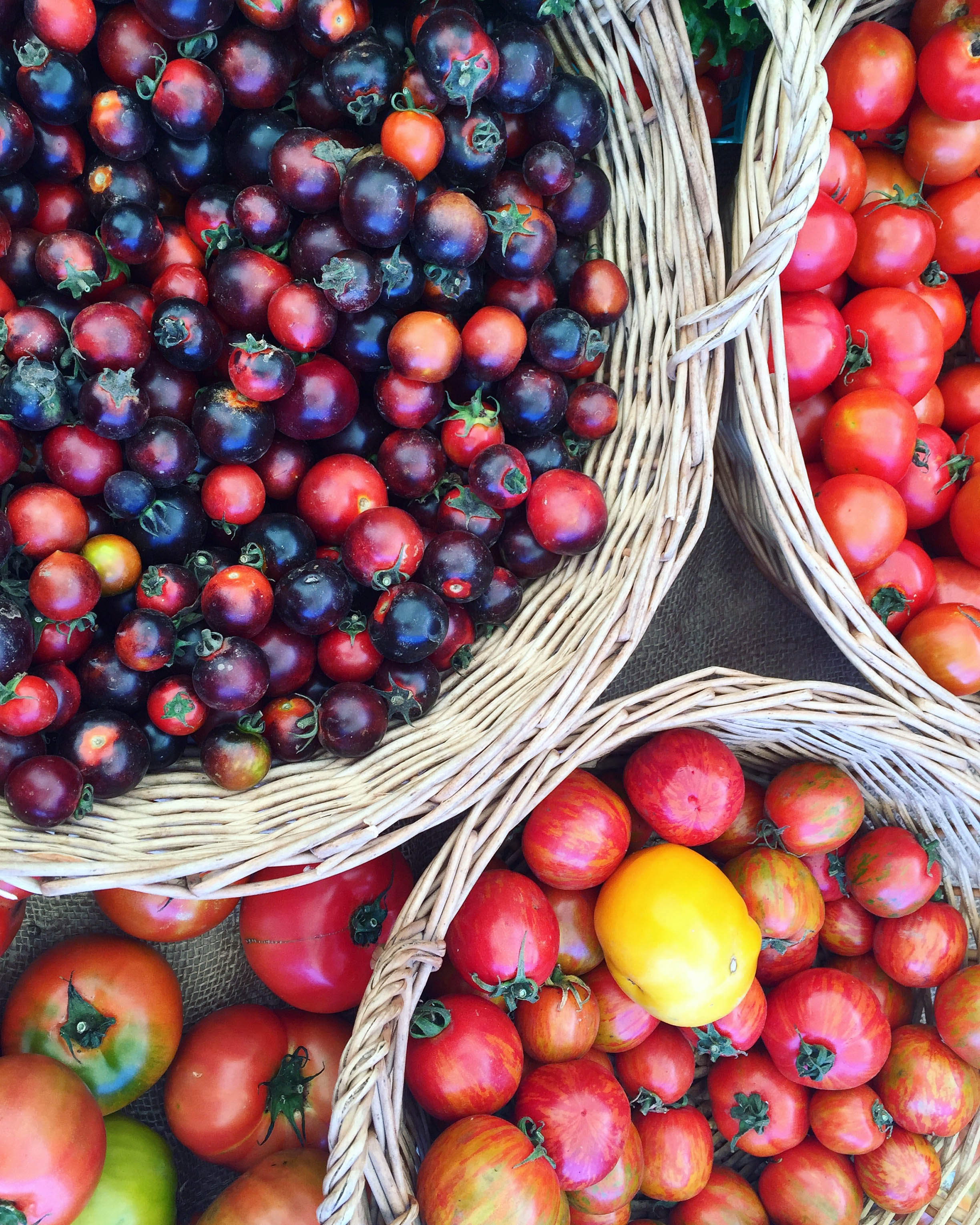 Farmers Market tomatoes