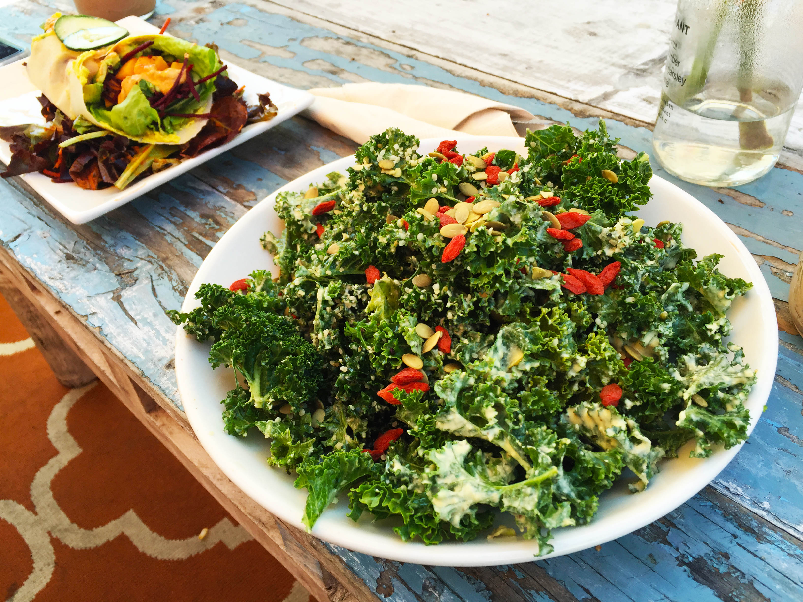 Trilogy Sanctuary kale salad