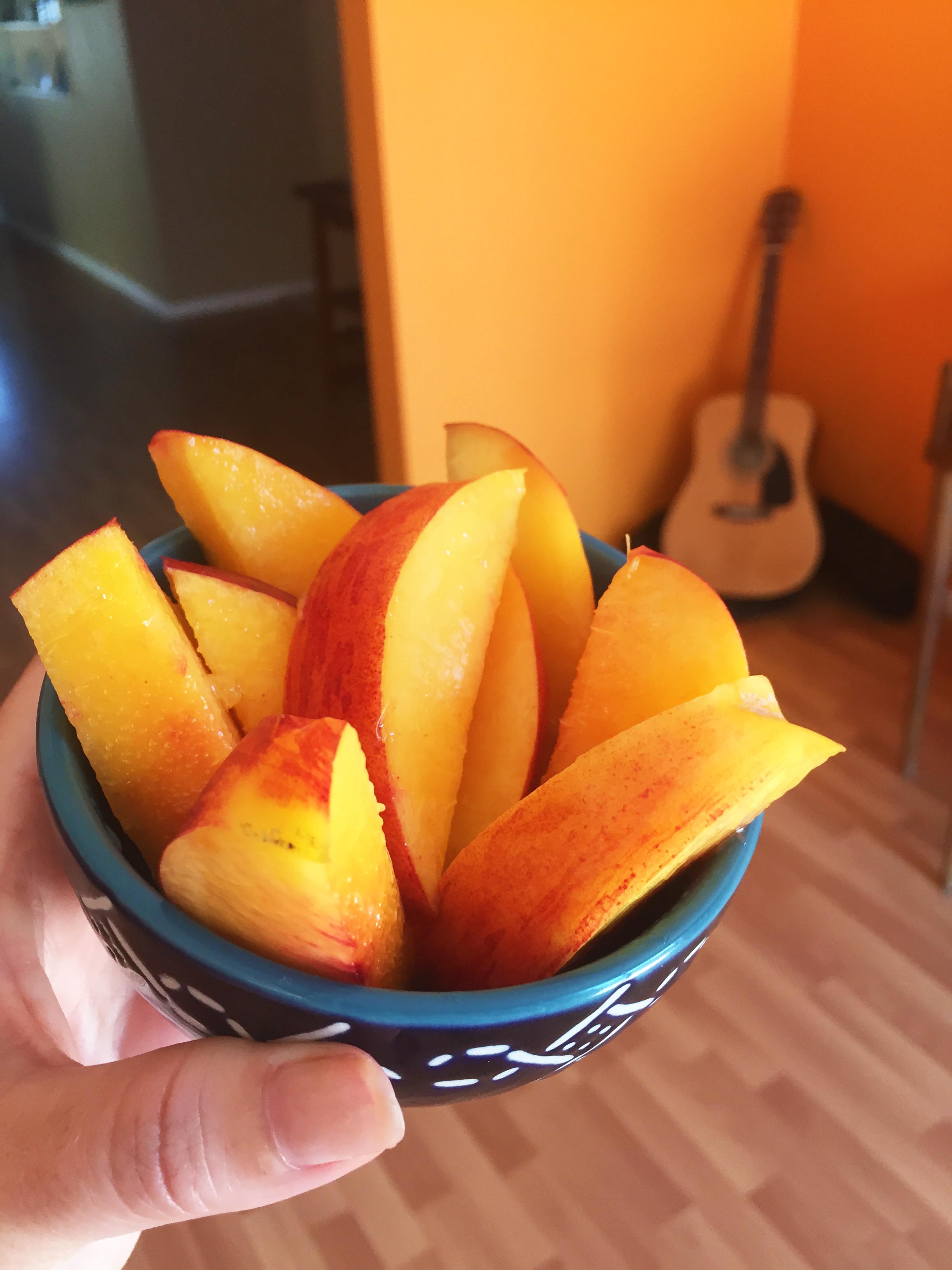 nectarine snack