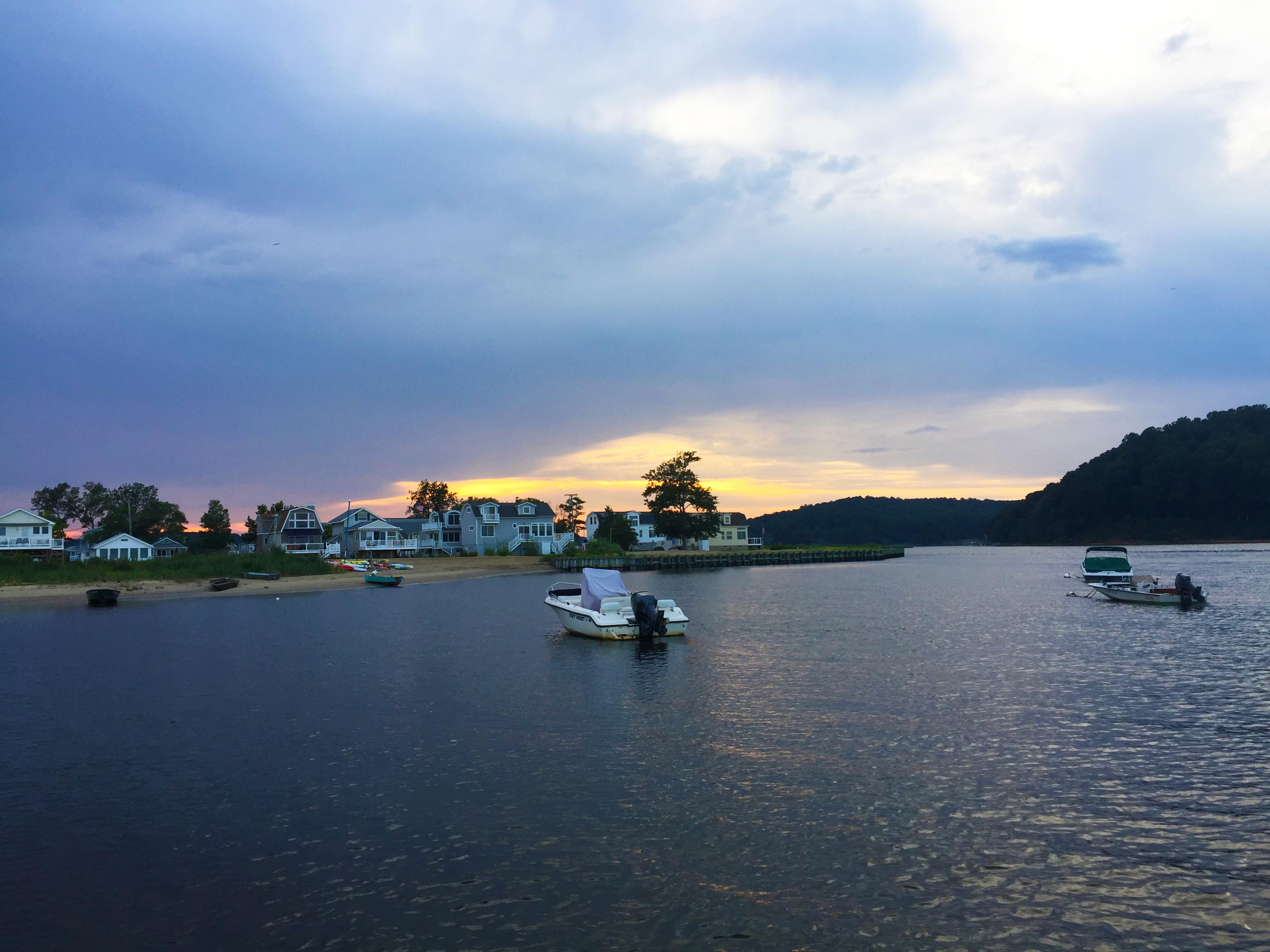 stormy skies at Barley Point