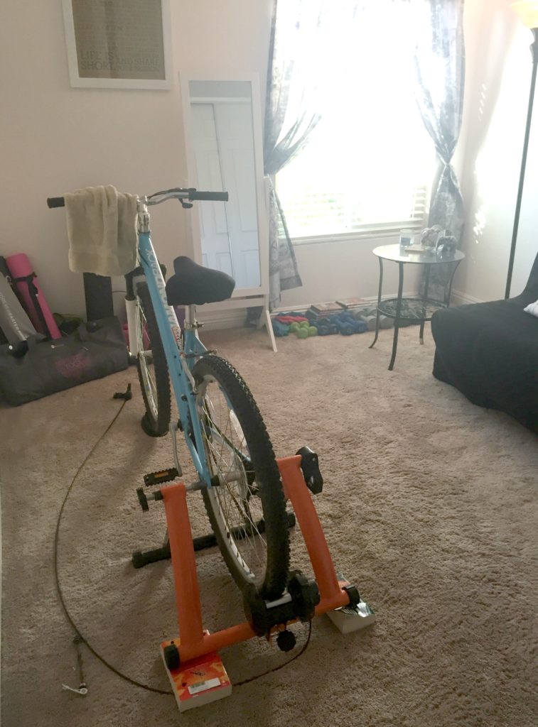 at-home bike trainer