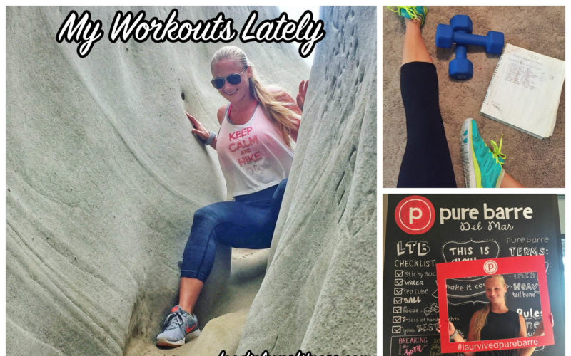 Workouts Lately – July ’17 Edition: Switching it Up with Pure Barre, Swimming, CycleBar & More