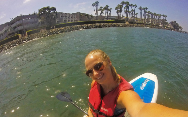 SUP Date in Coronado {Facing My Water Fear: Summer ’17 Edition}