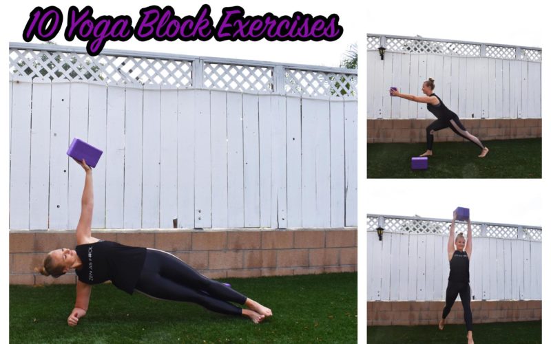 10 Yoga Block Exercises