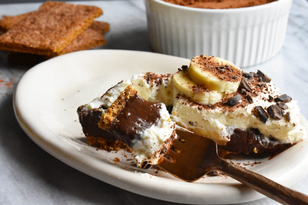 Chocolate Banana Pudding Pie • Foodie Loves Fitness