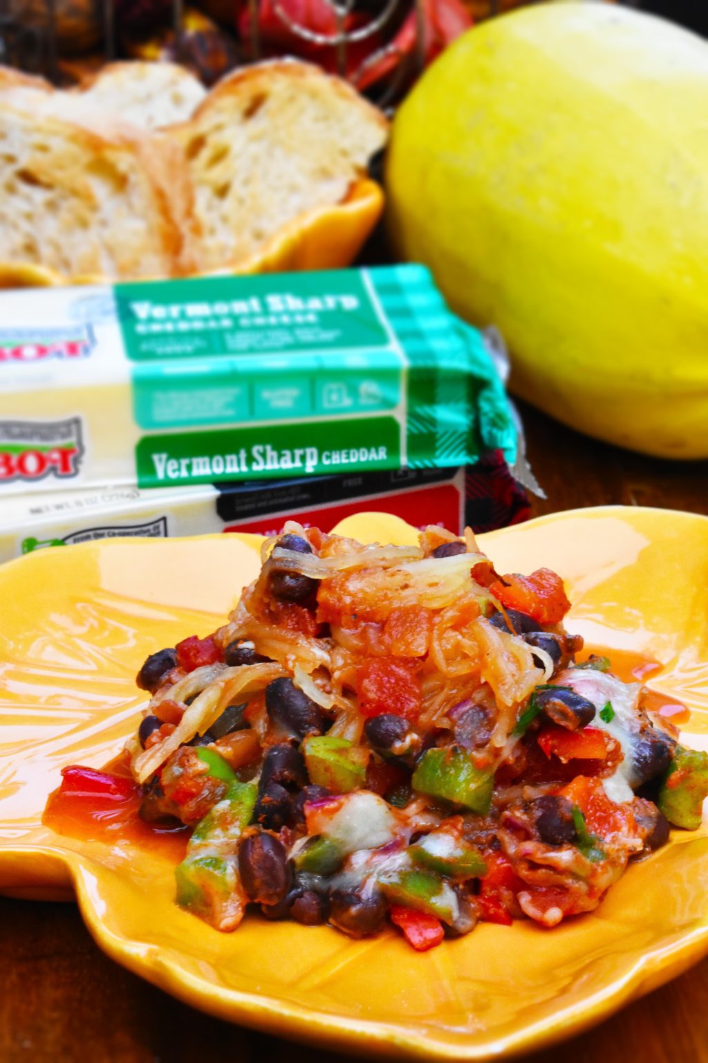 Mexican Spaghetti Squash Casserole • Foodie Loves Fitness