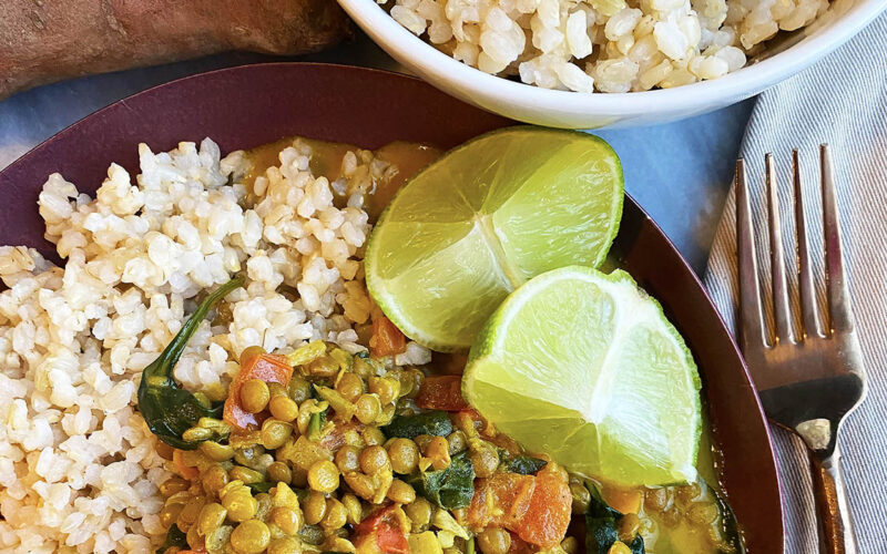 30-Minute Lentil Coconut Curry