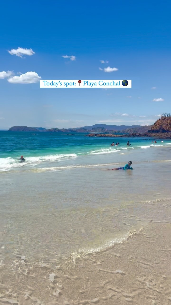 My to-do list this week…Visit awesome beaches in Guanacaste, Costa Rica 😎🌞🏝️🌊

Today’s spot:📍Playa Conchal 🌎

Beautiful water ✅
Snorkeling ✅
Wildlife 🦎✅
Drink service ✅
Chair, snorkel gear, etc rental options ✅

To get there 👉🏼 Park at Brasilito Park, then walk left on the beach for about 20 minutes to get to Playa Conchal 

#costarica #travelgram #travelblogger #beachday #vacationmode #familytravel #mytinyatlas #myview #vitaminsea #guanacaste #paradise